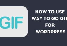 How to Use way to go gif For Wordpress Website